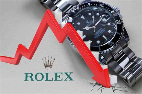 crollo valore rolex|quanto vale il rolex.